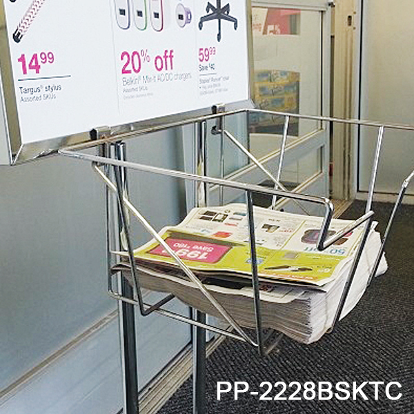 Baluue 1pc Advertising Display Stand Poster Display Rack Manue Display Rack  Poster Display Holder The Frame Poster Display Stand Label Display Easel