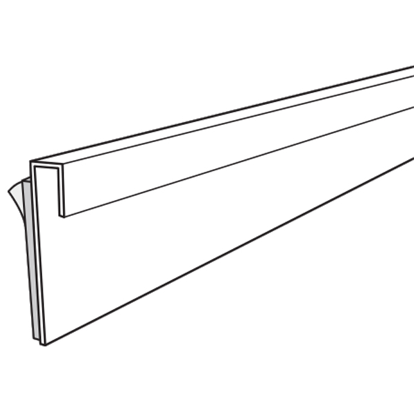 Plastic J-Channel Trim, Cap Molding & Sign Hangers, Flexible J Channel  Tracks