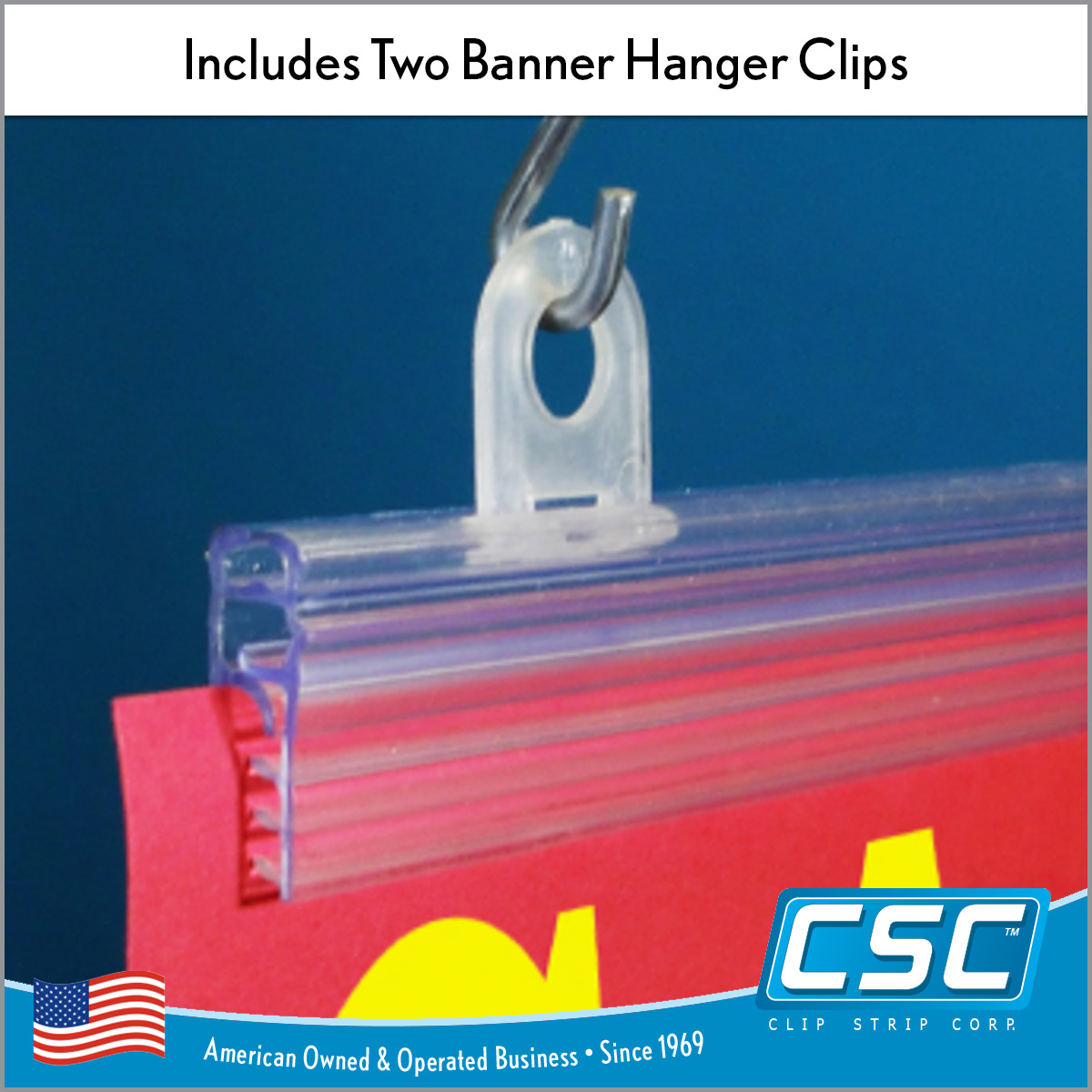 Hanging Banner Rods-36 W — screengemsinc