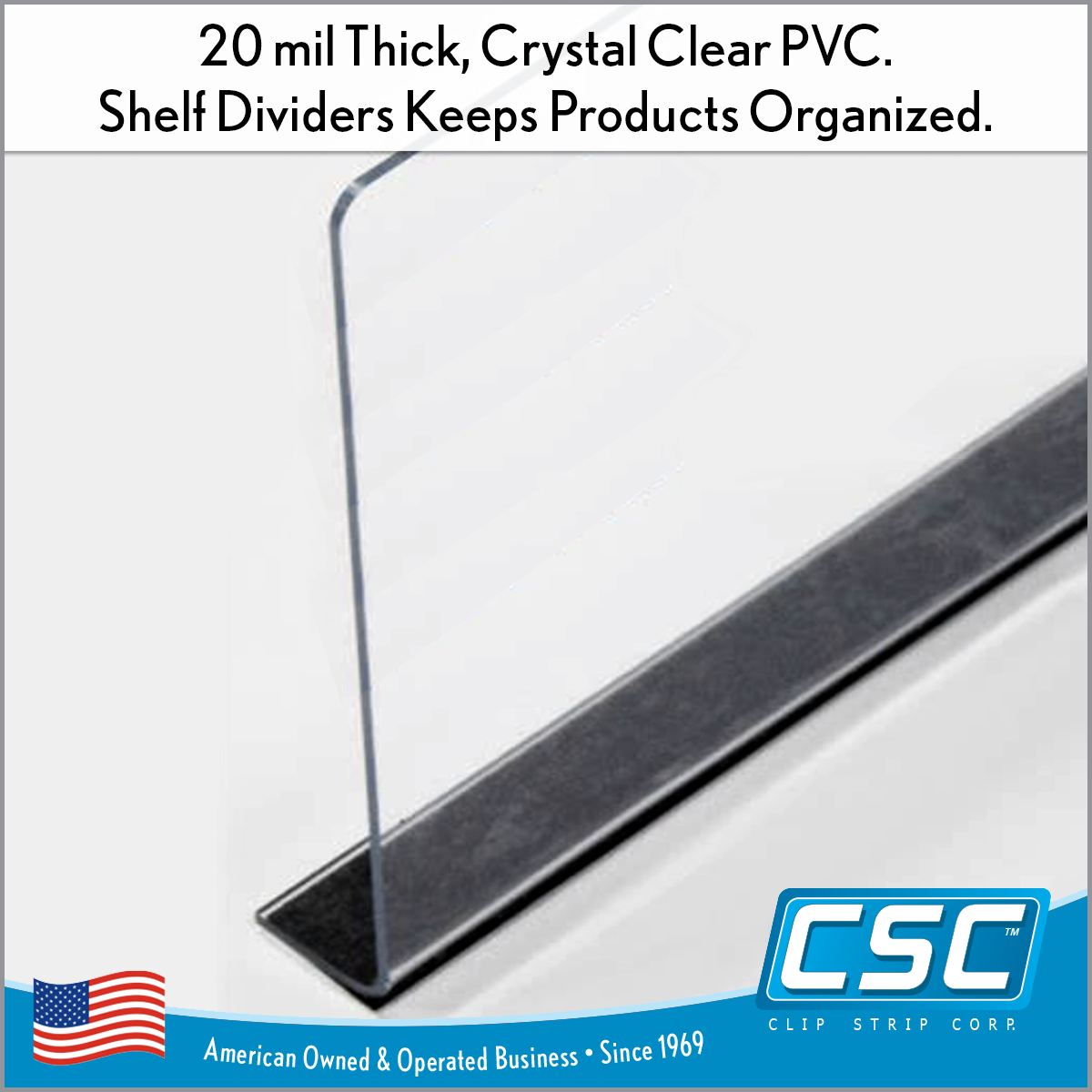 Steel Shelf Divider - BOSTONtec