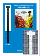 Clip Strip® Brand HEAVY DUTY Spring-Loaded Clamp Merchandising Strip