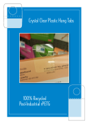 PLASTIC HANG TABS - Durable Adhesive Display Solutions