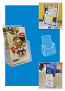 Free Standing Brochure Holders- Deluxe Countertop, Clip Strip Corp.