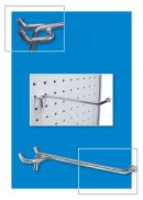 metal pegboard hooks, clip strip corp.