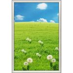 1.25" profile classic snap frame, safe round corner, silver