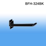 4" Black Butterfly Power Panel Display Plastic Hooks, BFH-324BK