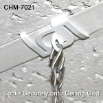 Secure Metal Twist Ceiling Loop - Drop Ceiling  Hanging Accessories, CHM-7021