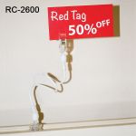 magnetic swivel roto clip sign holder, rc-2600