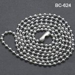 Beaded Metal Chains | Ball Chain | Clip Strip - Retail Displays, BC-624