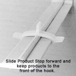 Product Stop for Butterfly Display Hook, DHPS-503