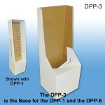 Corrugated Floor Display Base for our DPP-1 Power Panel Tray, DPP-3