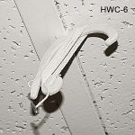Plastic Ceiling Hook, with 6 foot cord, HWC-6