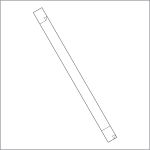 6" Shelf Wobblers - Plastic Sign Holder | Danglers / Talkers, 6060, by Clip Strip®