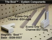 Sign Holder Channels for Magnetic Boot System, BSM-513