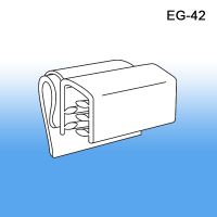 Data Strip Sign Holder- Clear Plastic Material, EG-42