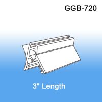 3" Galactic Grip-Tite™ Banner/Sign Holder w/ Adhesive, Wall Mount, GGB-720