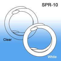 Plastic Spiral Split Ring - Sold in Bulk & Wholesale, SPR-10
