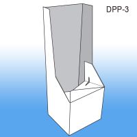 Corrugated Base for Power Panel Floor displays, DPP-3