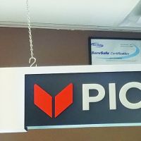 jack chain for ceiling signage at retail, JCK-16