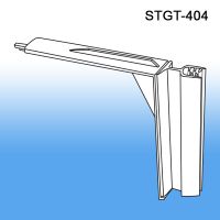 gondola shelf perforated hole flag sign holder, STGT-404