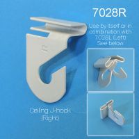 Aluminum Ceiling J Hook, Right Angle, 7028R