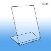 5" W x 7" H Slanted Style Easel Sign Holder, ASE-57
