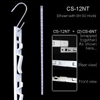 Clip Strip® Merchandiser, holding package, CS-12 NT