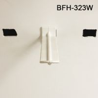 3" Butterfly Power Panel Display Plastic Hooks, Available in White and Black, BFH-323