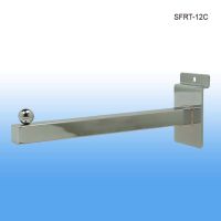 12" Long Slatwall Faceout with Square Tubing, SFRT-12