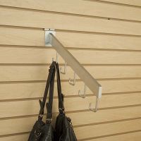 metal waterfall display hook for slatwall, SWJH-45-5RSC