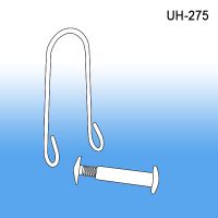 U Hook | Retail Display Sign and Banner Holder Accessories, UH-275, 3/4" x 2"