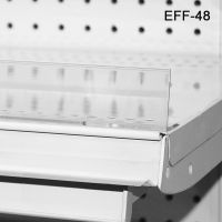 Extruded Front Shelf Fence, EFF-48