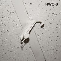 Universal Plastic Ceiling Hook, HWC-6