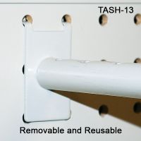 Expandable Grip style  Pegboard on Gondola Sign Holder, TASH-13