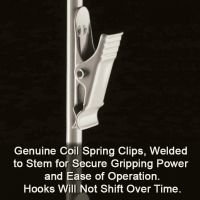 Double Sided Metal Merchandising Strip, 12 Hooks, MSDB-32