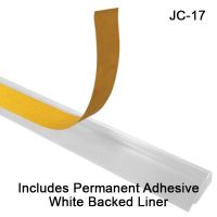 J-Channel Sign Holder, with Adhesive Back, JC-17