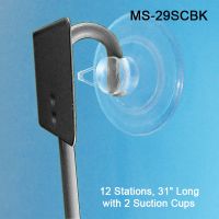 Black Metal Clip Strip® Merchandising Strip, MS-29SC