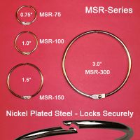 MSR-150, metal hinged snap rings