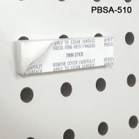 Pegboard & Slatwall Sign Holder and Display Adapter, PBSA-510