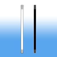 White or Black, 8" stem for sign holder frame, retail counter signage, SHA-004