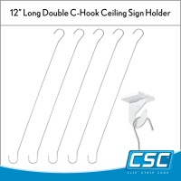 12" double sided C hook, DBC-12, in stock and ready to ship