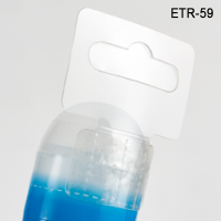 Clip Strip Corp. Bottle / Cylinder Hang Tab, product merchandising ETR-59