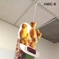 Clip Strip Corps Universal Plastic Ceiling Hook, HWC-6