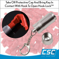 Anti-theft Magnetic Lock Key | Peg Hooks | Merchandising, MKL-46, by Clip Strip®