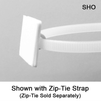 Strap On Display Pole Sign Holder, with Zip-Tie, sold separately