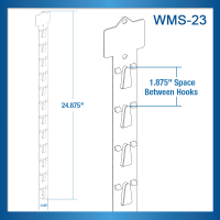Clip Strip's, WMS-23, Walmart® Approved "Heavy Duty" Impulse Strip, MOLDED