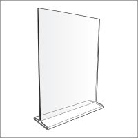 Item #407, Top Loading Acrylic Sign Holder 8.5 x 11 inches
