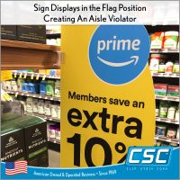 Use two Grip-Tite™ Sign Holders, to hold large signs in a Flag Position, EG-15