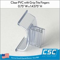 Grip Tite Shelf Edge Sign Holder - Retail Sign holders plastic,  EG-15