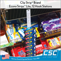 Inexpensive Clip Strip El-12NT - Clip Strip Retail Display Merchandiser